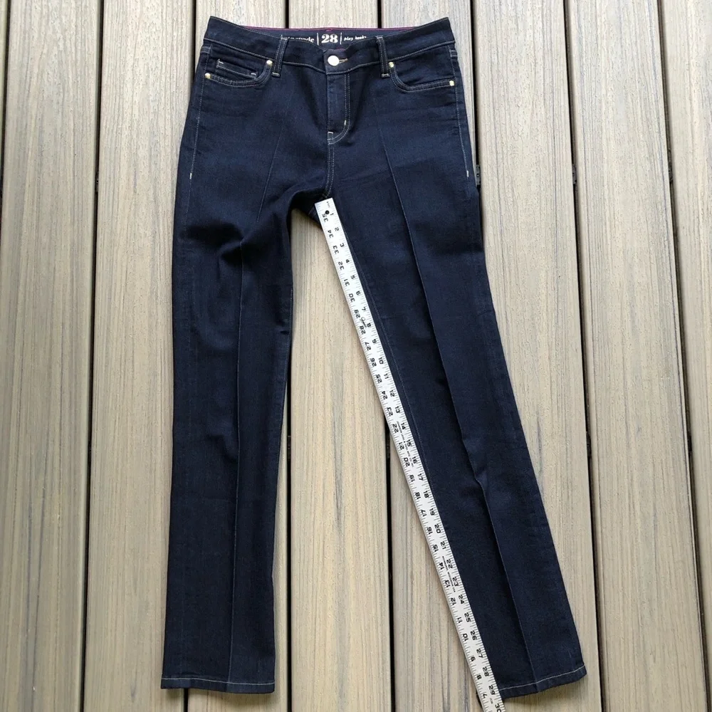 Kate Spade Play Hooky Perry Street Dark Wash Denim Blue Jeans Size 28